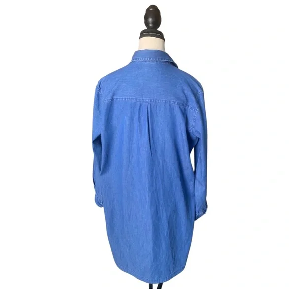 Old Navy denim chambray shirt dress - Picture 4 of 15